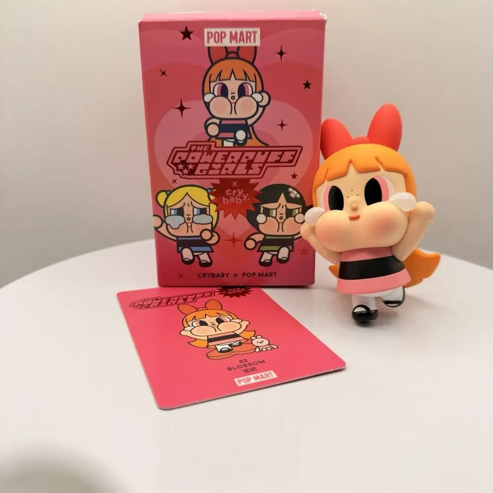 PopMart Crybaby Powerpuff Girls Series Blind Box Figure -Confirmed BLOSSOM